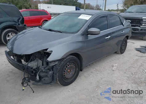 2017 Nissan Sentra S из США, поврежденный, VIN 3N1AB7AP2HY248256